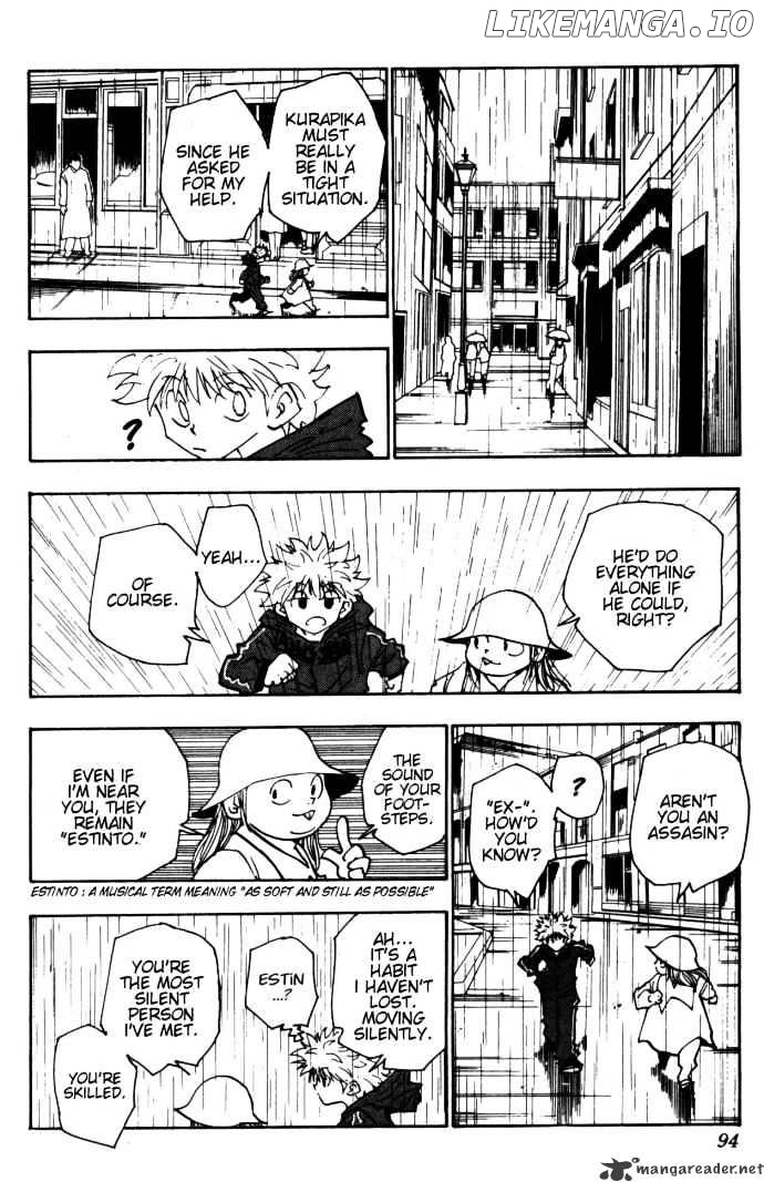Hunter x Hunter, Chapter 110 image 02